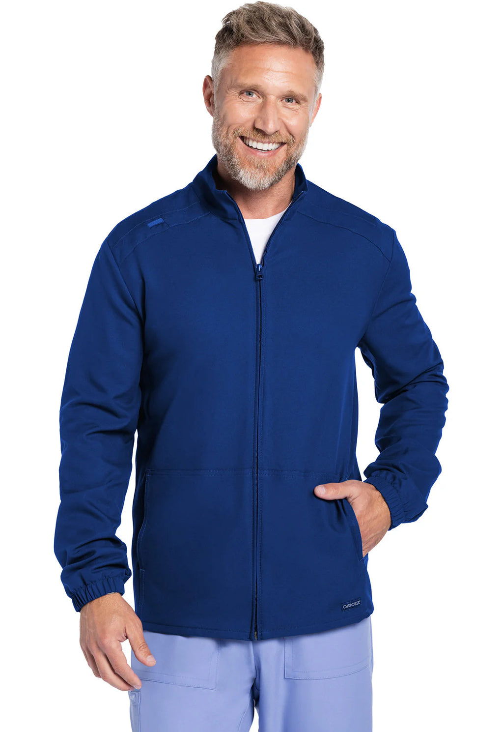 Chaqueta / polerón Clínico Hombre Azul rey CK359A Cherokee Ultra