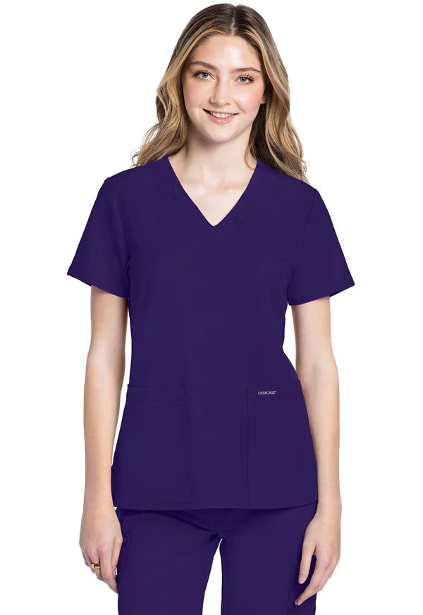 Polera Clínica Mujer Morado GRPN CK953A Cherokee Ultra