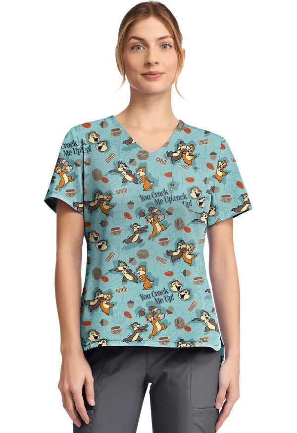 Polera Clínica Estampada Disney Mujer TF797 CDMP