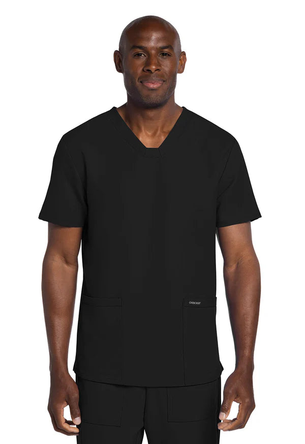 Polera Clínica Hombre Negro CK784A Cherokee Ultra