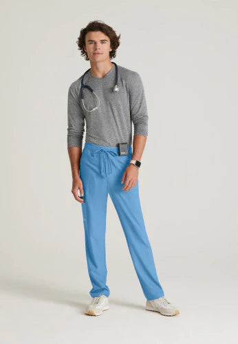 Pantalón Clínico Hombre GSSP649 Celeste Ciel Blue Evolve Grey's Anatomy