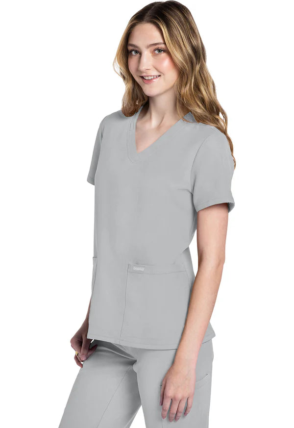 Polera Clínica Mujer GRIS GRY CK953A Cherokee Ultra