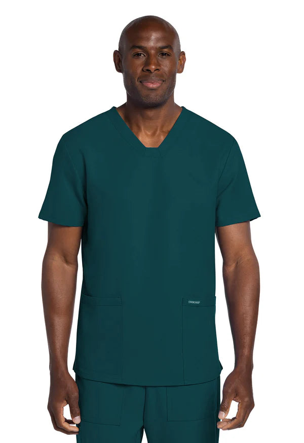 Polera Clínica Hombre Verde Caribean CK784A Cherokee Ultra