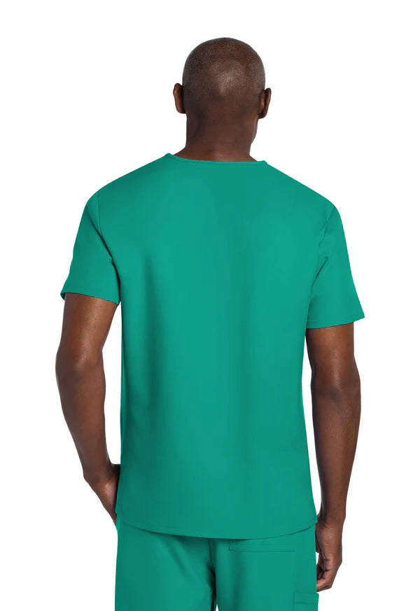 Polera Clínica Hombre Verde teal CK784A Cherokee Ultra