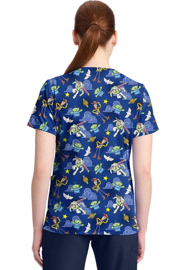 Polera Clínica Estampada Disney Mujer TF796 TSAR