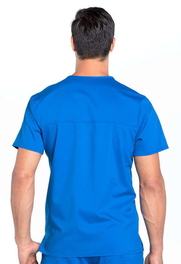 Polera Clínica Hombre Azul Rey WW670 Cherokee Revolution Workwear