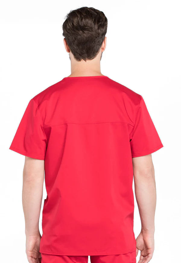 Polera Clínica Hombre Rojo WW670 Cherokee Revolution Workwear