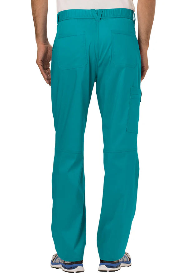 Pantalón Clínico Hombre Verde Teal WW140 Cherokee Workwear