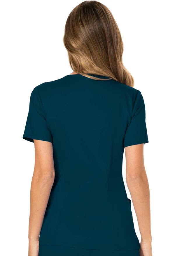Polera Clínica Mujer Verde Caribean WW610 Cherokee Workwear revolution