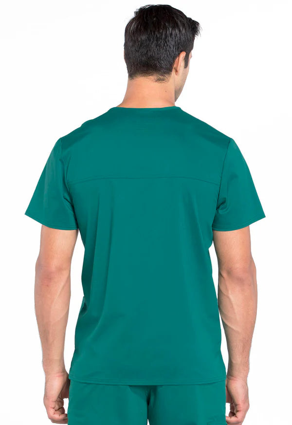 Polera Clínica Hombre hunter Verde WW670 Cherokee Revolution Workwear