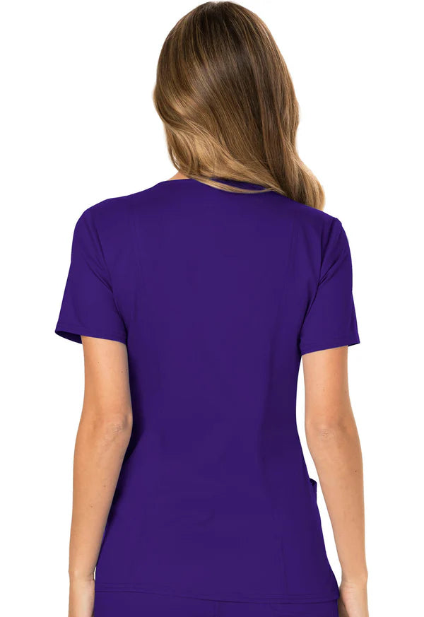 Polera Clínica Mujer Morado Grape WW610 Cherokee Workwear revolution