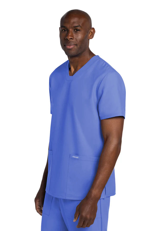 Polera Clínica Hombre Celeste CK784A Cherokee Ultra