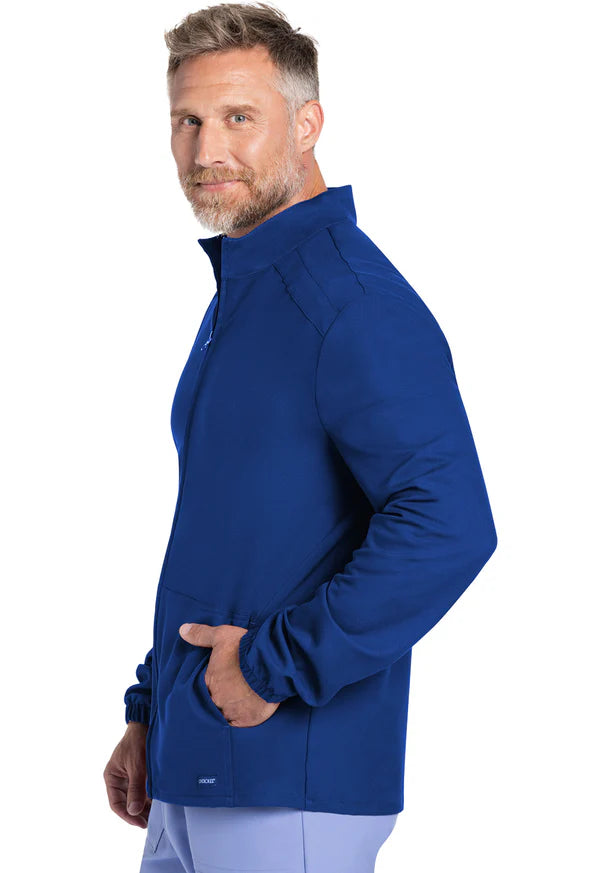 Chaqueta / polerón Clínico Hombre Azul rey CK359A Cherokee Ultra