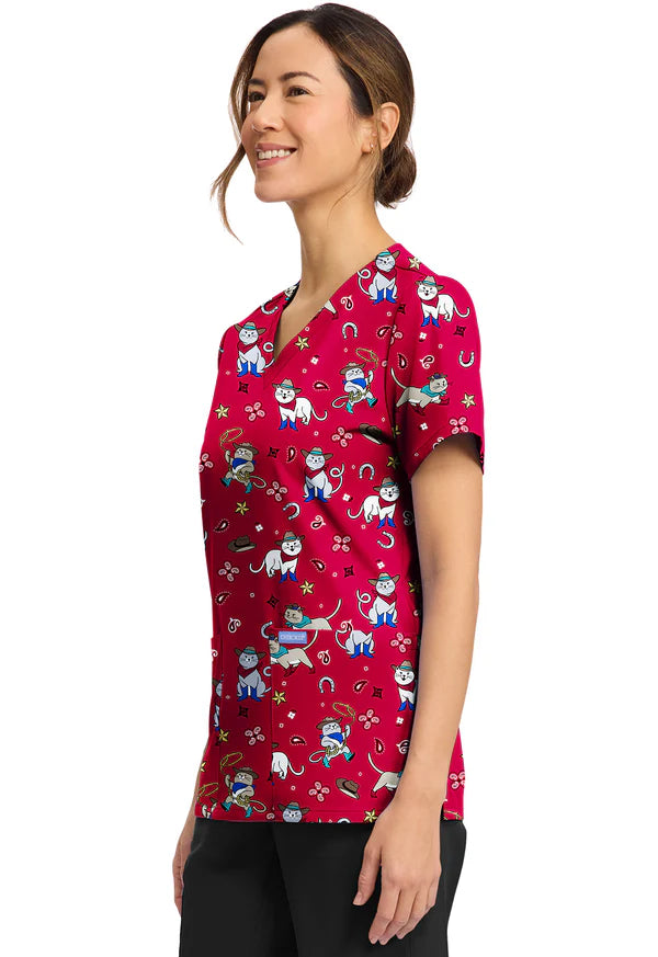 Polera Clínica Estampada Mujer CK856 CGKT Cherokee