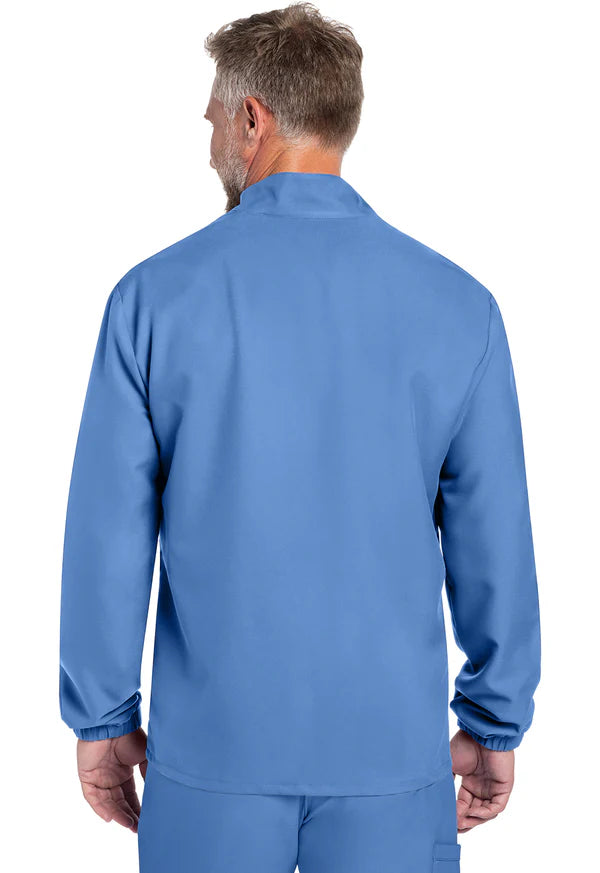 Chaqueta / polerón Clínico Hombre Celeste CK359A Cherokee Ultra