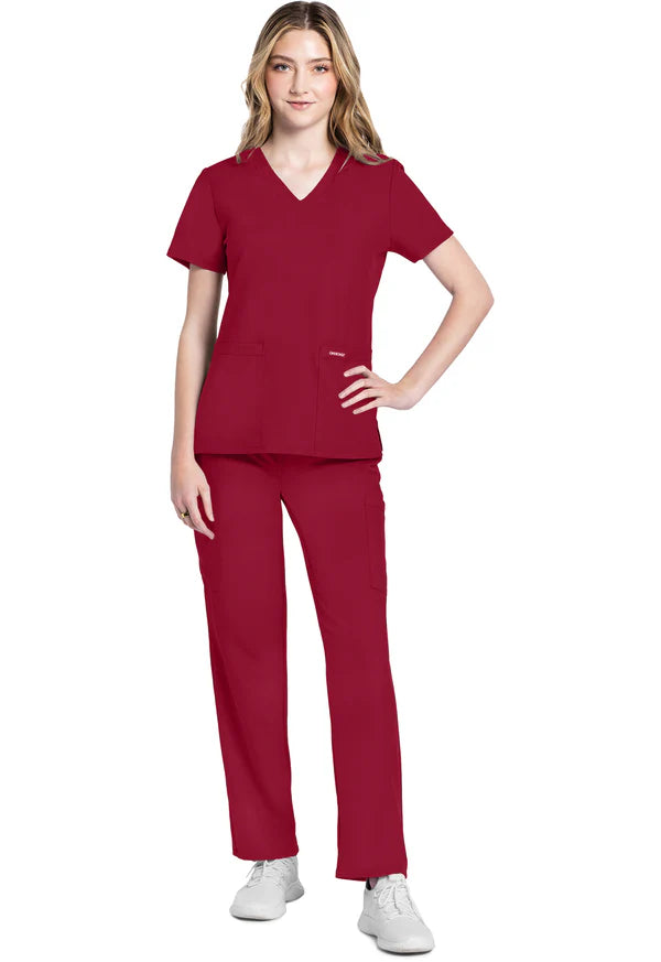 Polera Clínica Mujer Rojo CK953A Cherokee WW Ultra