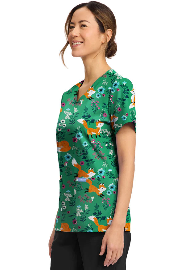 Polera Clínica Estampada Mujer CK856 WIFX Cherokee