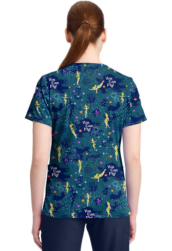 Polera Clínica Estampada Disney Mujer TF796 TBYM
