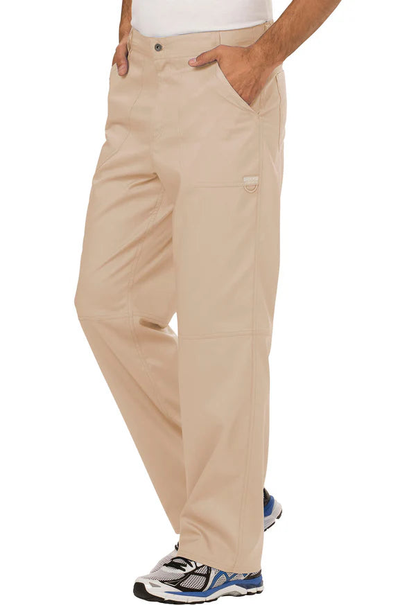 Pantalón Clínico Hombre Beige WW140 Cherokee Workwear
