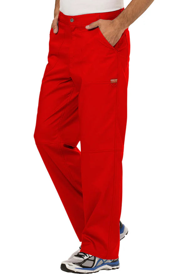 Pantalón Clínico Hombre Rojo WW140 Cherokee Workwear
