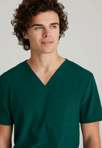 Polera Clínica Hombre GSST179 Verte Hunter Green Evolve Grey's Anatomy