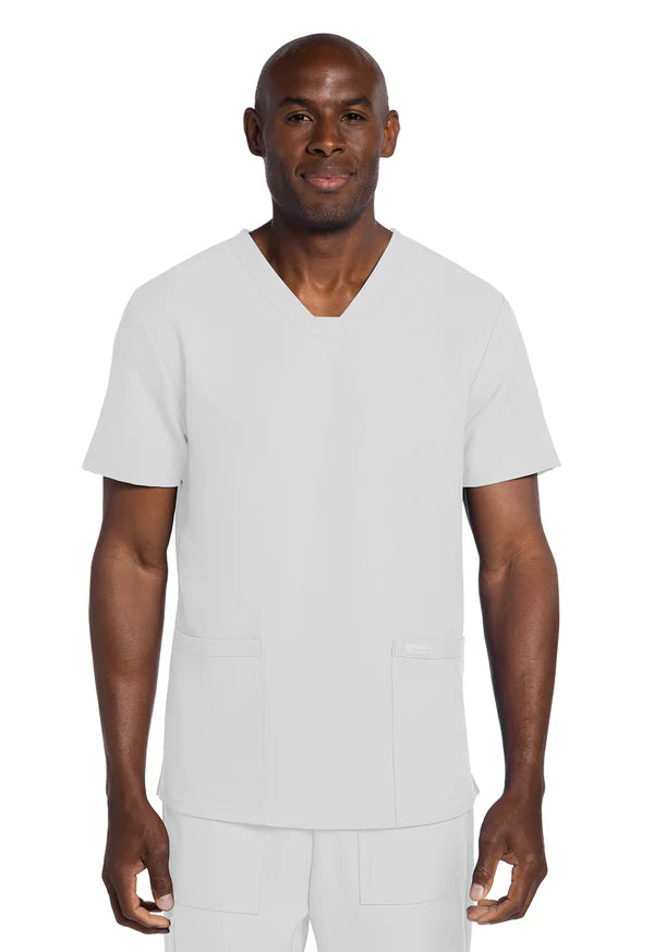 Polera Clínica Hombre Blanco CK784A Cherokee Ultra