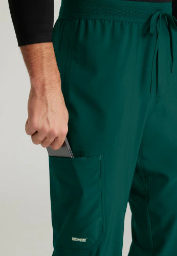 Pantalón Clínico Hombre GSSP649 Verde Hunter Green Evolve Grey's Anatomy