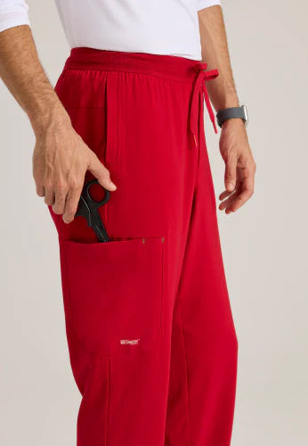 Pantalón Clínico Hombre GSSP649 Rojo True Red Evolve Grey's Anatomy