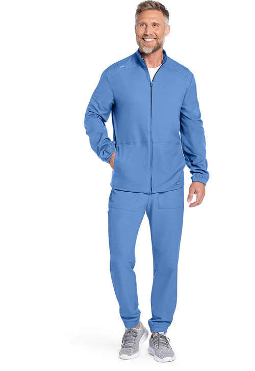 Chaqueta / polerón Clínico Hombre Celeste CK359A Cherokee Ultra