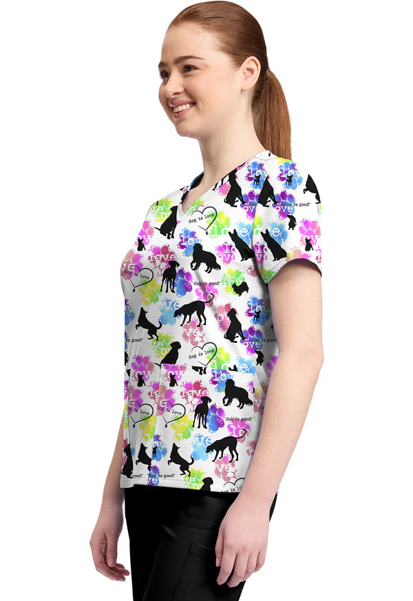Polera Clínica Estampada Disney Mujer TF796 OGIL