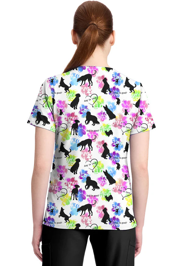 Polera Clínica Estampada Disney Mujer TF796 OGIL