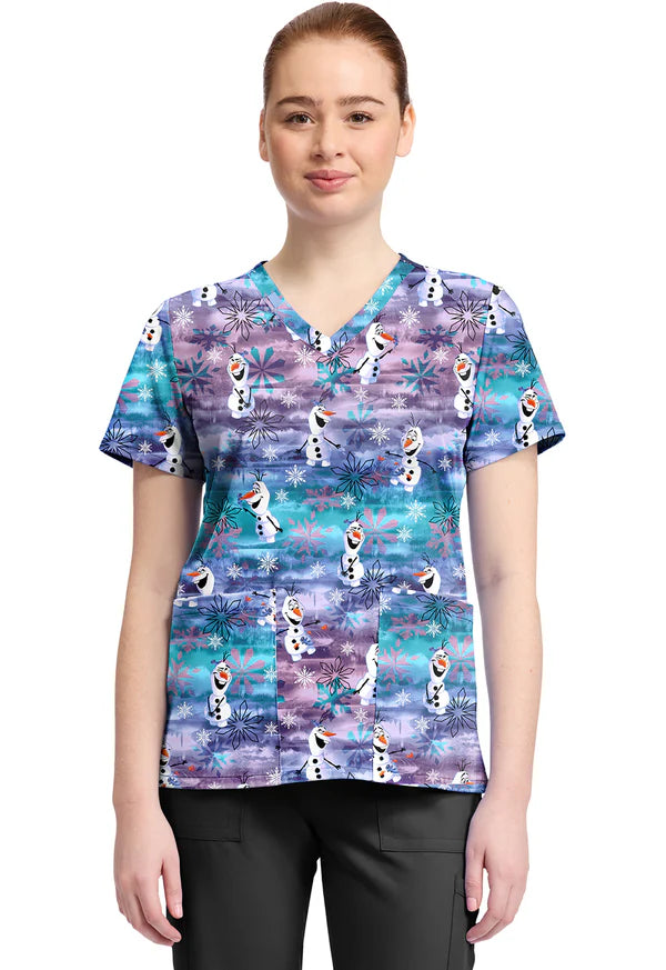 Polera Clínica Estampada Disney Mujer TF796 FZLA