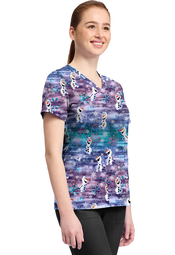 Polera Clínica Estampada Disney Mujer TF796 FZLA