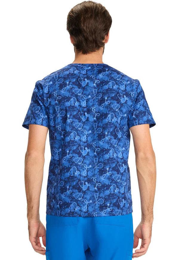 Polera Clínica Estampado hombre CK858 SBSH Cherokee