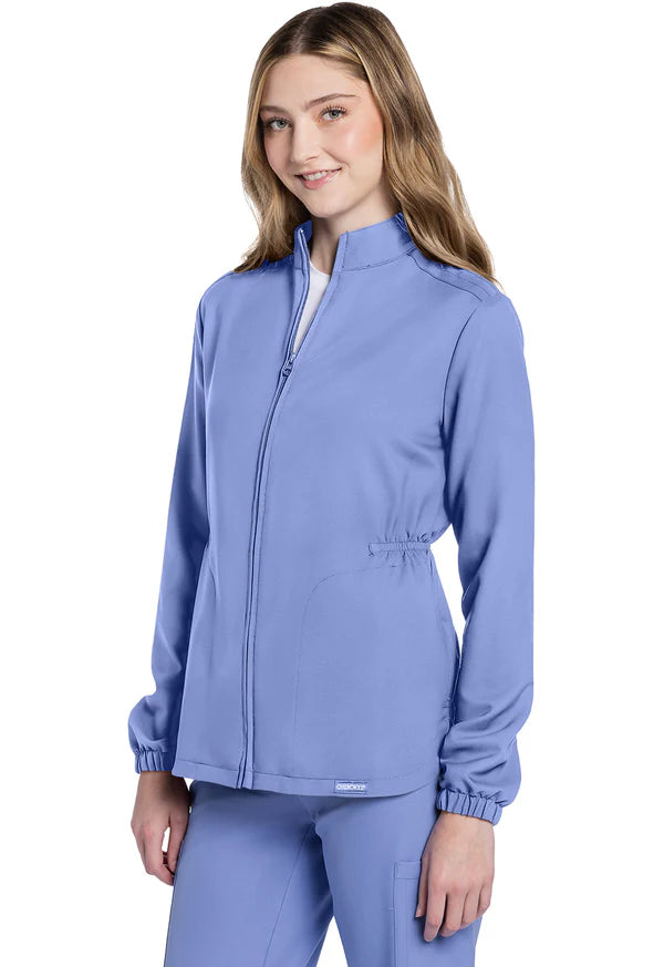 Chaqueta / Polerón Clínico Mujer Celeste CK391A Cherokee WW Ultra