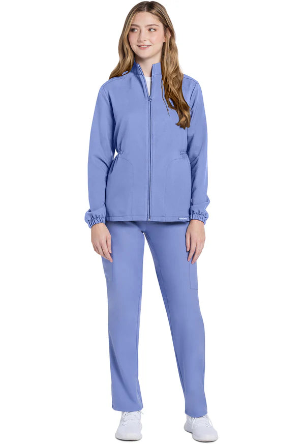 Chaqueta / Polerón Clínico Mujer Celeste CK391A Cherokee WW Ultra