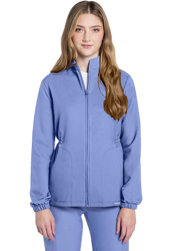 Chaqueta / Polerón Clínico Mujer Celeste CK391A Cherokee WW Ultra