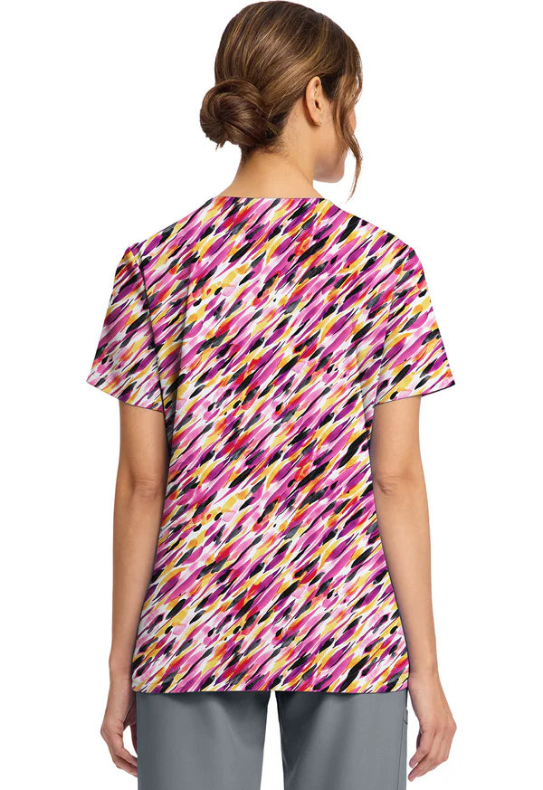 Polera Clínica Mujer Estampada CK856 WCMK Cherokee