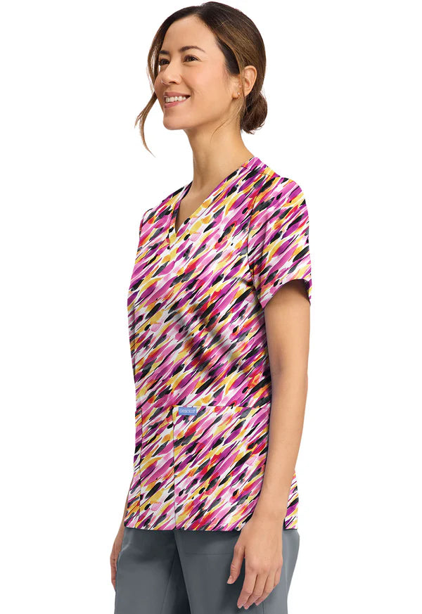 Polera Clínica Mujer Estampada CK856 WCMK Cherokee
