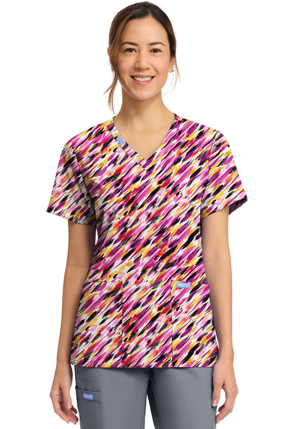 Polera Clínica Mujer Estampada CK856 WCMK Cherokee