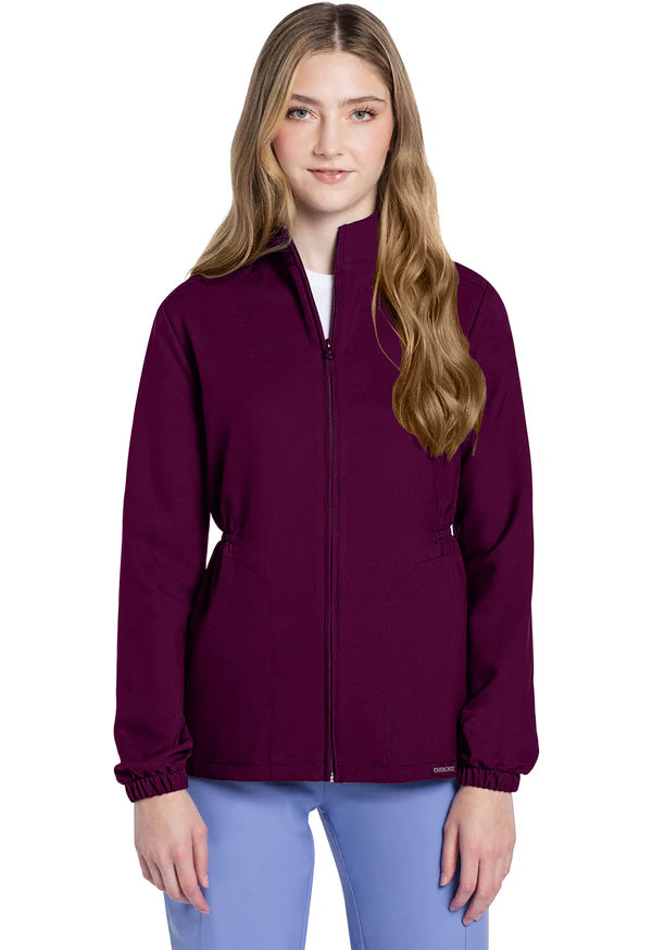 Chaqueta / Polerón Clínico Mujer Burdeo CK391A Cherokee WW Ultra