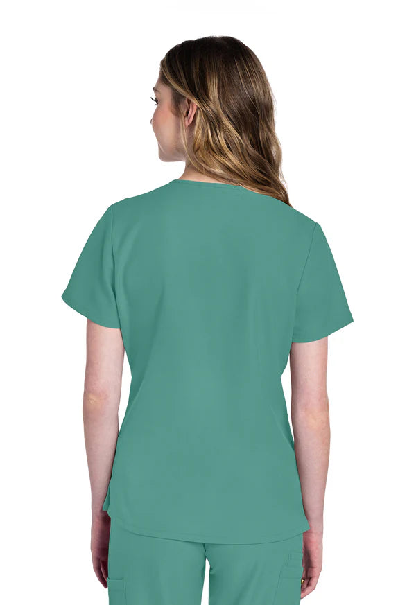 Polera Clínica Mujer Verde Botánico CK953A Cherokee WW Ultra